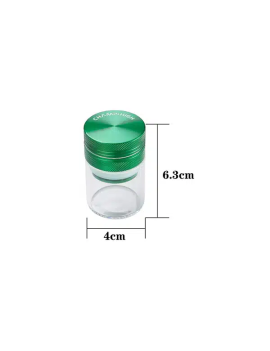 Champ High - Aluminum Grinder with Glass Container