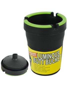 Auto Ashtray - Luminous Butt Bucket Glow-In-The-Dark