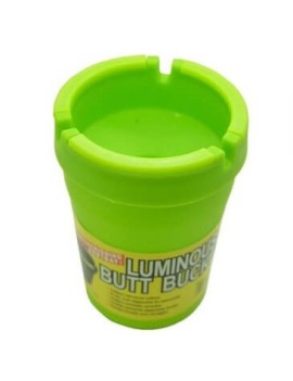 Auto Ashtray - Cubo de mantequilla Luminoso Glow-In-The-Dark