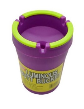 Auto Ashtray - Luminous Butt Bucket Glow-In-The-Dark