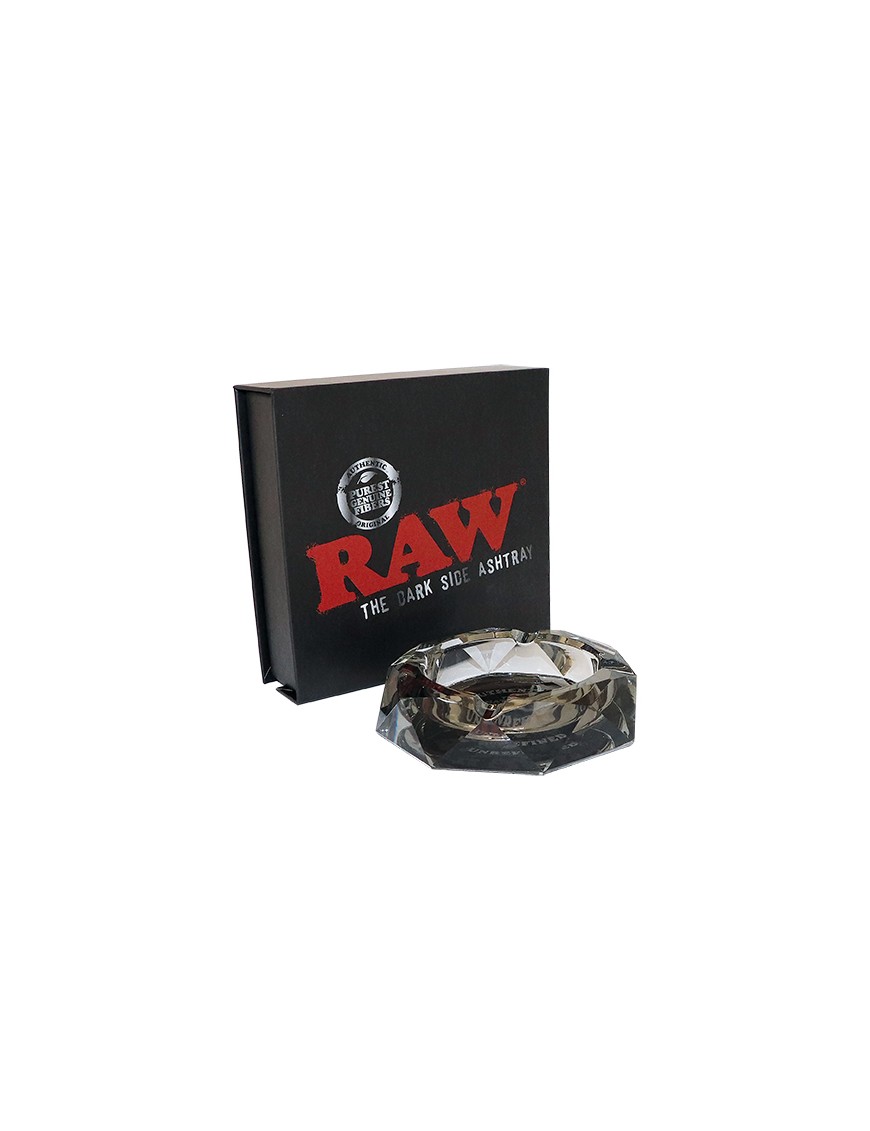 Cristal Ashtray 'El lado oscuro' - Raw