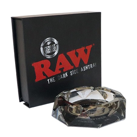 Cristal Ashtray 'El lado oscuro' - Raw