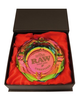 Crystal Ashtray 'Rainbow' - Raw