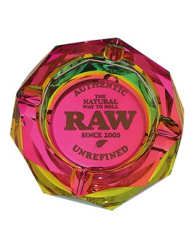 Cristal Ashtray 'Rainbow' - Raw