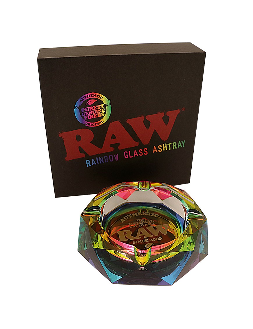 Cristal Ashtray 'Rainbow' - Raw