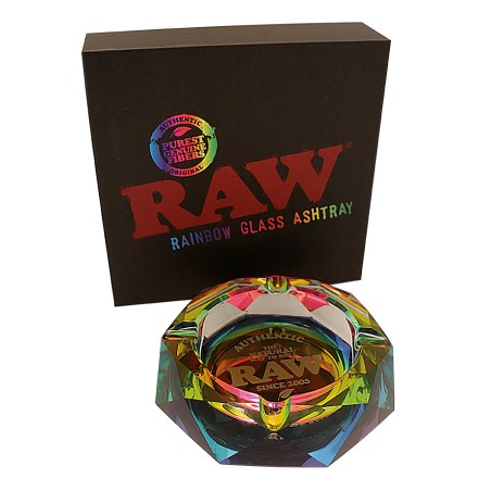 Cristal Ashtray 'Rainbow' - Raw