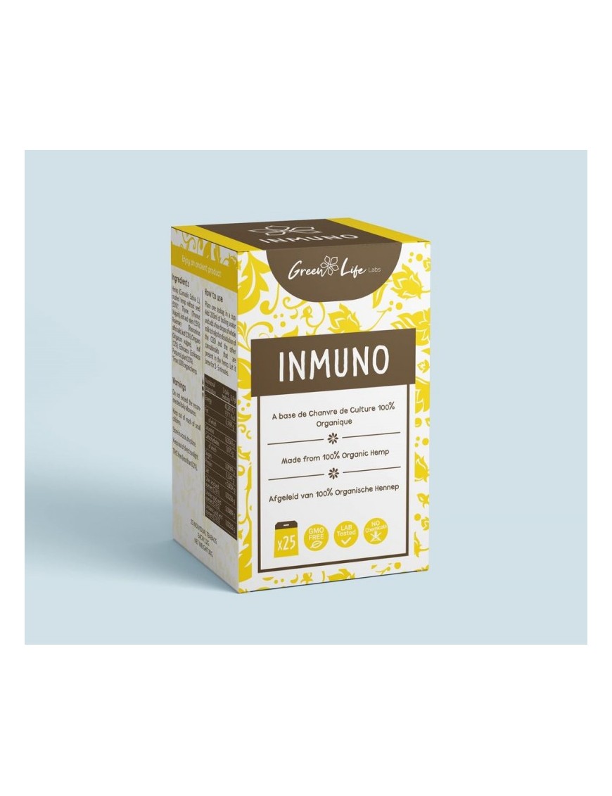 Infusion von Inmuno Hemp - 25 Bustine - Green Life Labs