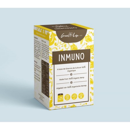 Infusion von Inmuno Hemp - 25 Bustine - Green Life Labs