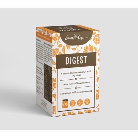 Digest Hemp Infusion – 25 Beutel – Green Life Labs