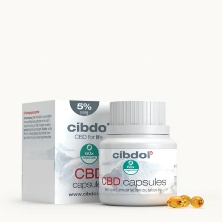 CBD-Kapseln in Weichgelatine - Cibdol