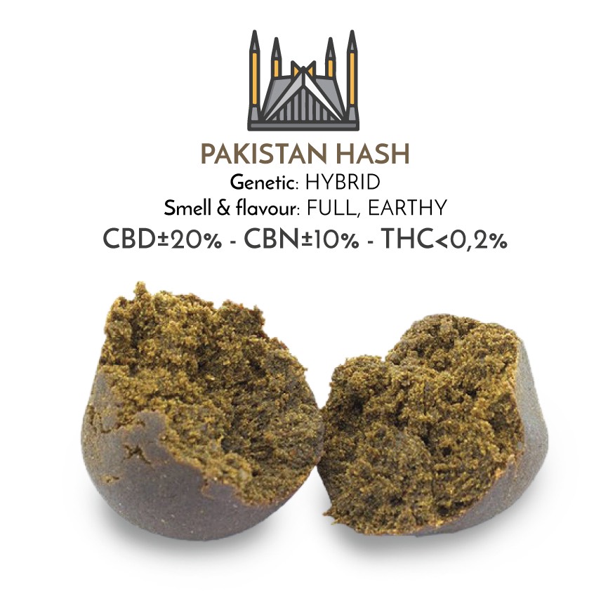 Pakistan Haschisch leicht mit CBD